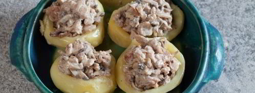 жульен в картофеле. Шаг 10