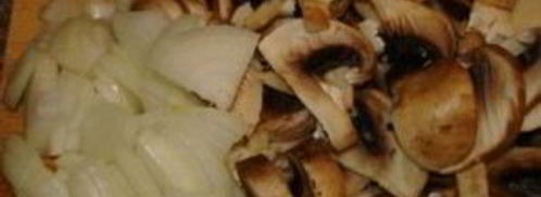 жульен в корзиночках из теста. Шаг 3