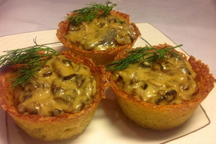 Рецепт жюльена из боровиков