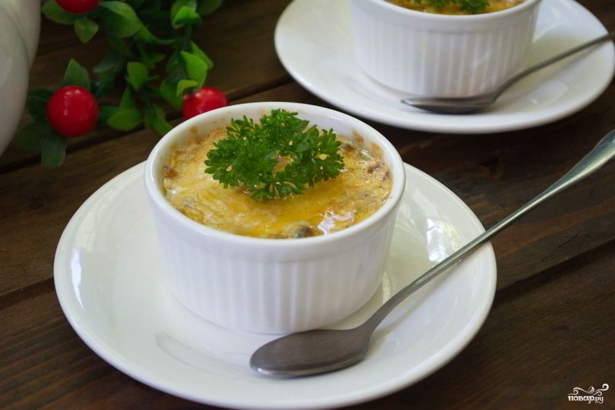 Рецепт жюльена из грибов