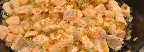 жюльен из красной рыбы. Шаг 5