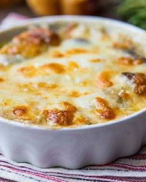 Жюльен из курицы и грибов