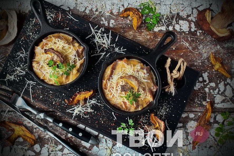 Рецепт жюльена на сковороде