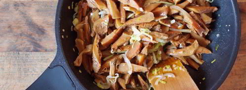 жюльен на сковороде. Шаг 4