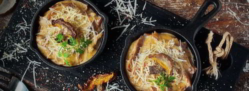 жюльен на сковороде. Шаг 10