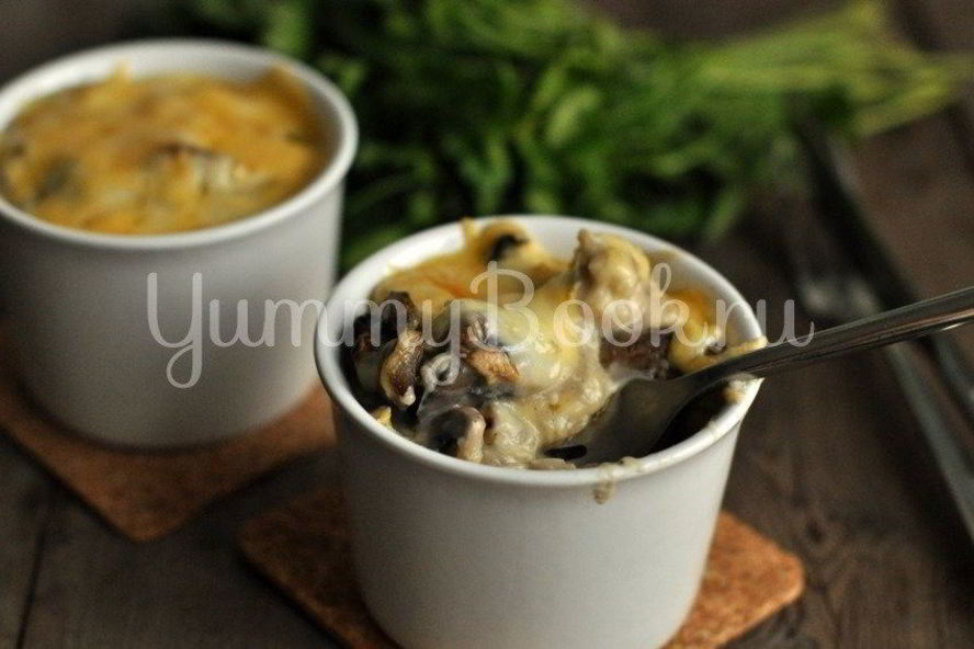 Рецепт жюльена с курицей и грибами