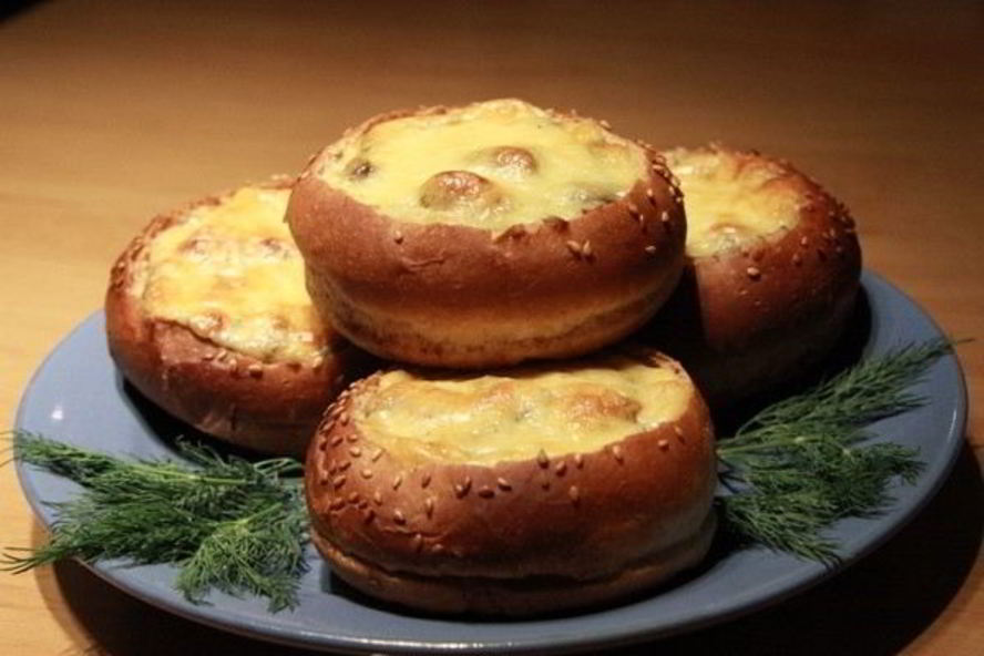 Рецепт жюльена в булочке